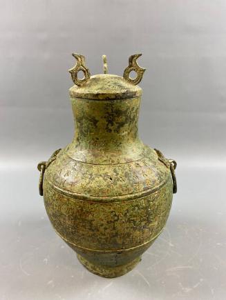 Bronze Hu Wine Vessel