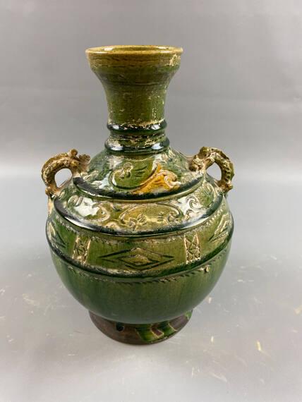 Green Glazed Jar
