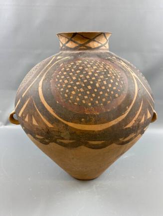 Pottery Mortuary Urn
