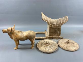 Pottery Ox Cart