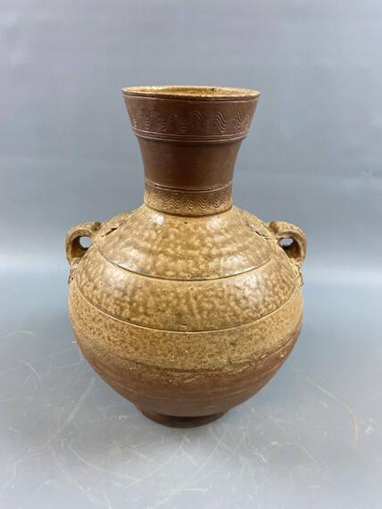 Brown Glazed Jar