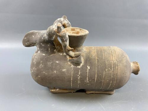 Recumbent Ram Ritual Wine Vessel