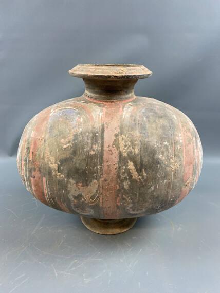 Pottery Cocoon Jar