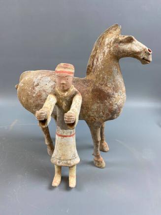 Pottery Horse and Groom