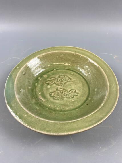 Celadon Glazed Plate
