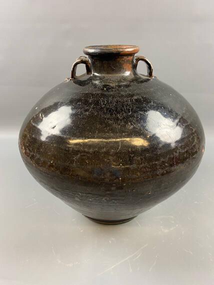 Brown Glazed Jar