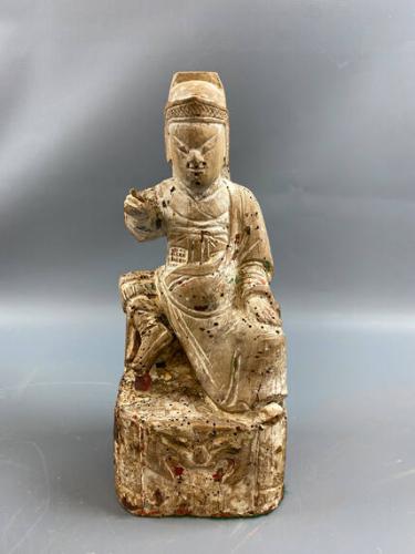 Carved Wood Figure