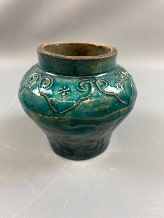 Turquoise Glazed Vase