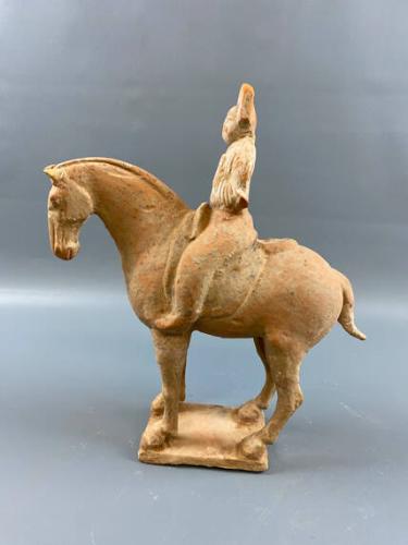 Pottery Horse and Rider