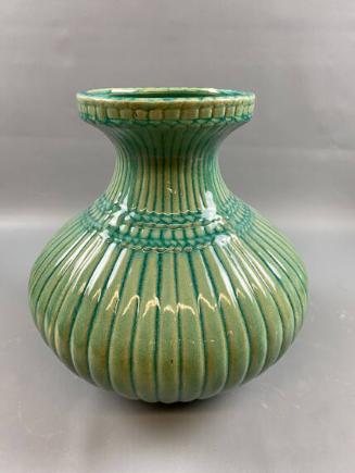 Turquoise Glazed Vase
