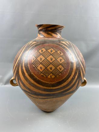 Pottery Mortuary Urn
