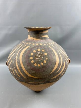 Pottery Mortuary Urn
