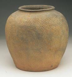 Vessel With Stamped Design