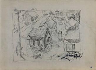 untitled (Study for Southern Town)