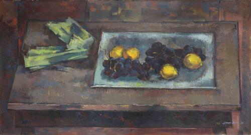 Still Life with Four Lemons