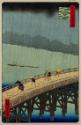 Summer Shower at Ohashi Bridge, from One Hundred Views of Edo
