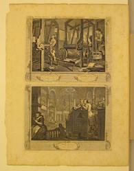 Plates 1 & 2 from Industry and Idleness