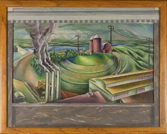 untitled (landscape, Tennessee Valley Authority in progress)