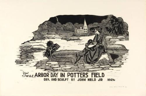 Twas Arbor Day In Potter's Field