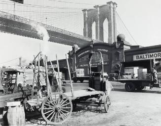 Brooklyn Bridge, Pier 21, Pennsylvania Railroad, Manhattan