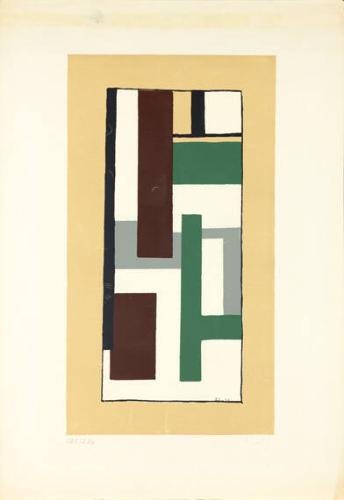 Composition (after Peinture murale, 1924)