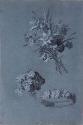 Untitled (A Bouquet Of Primroses And Daffodils, A Bouquet Of Prim.,And Prim. Decorating A Band