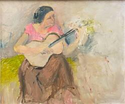 Woman with Guitar