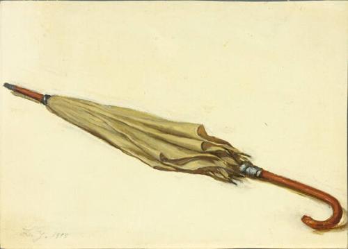 untitled (Drawing of an umbrella)