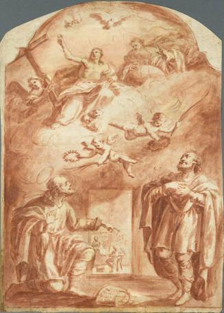 Study for an altarpiece with Saints Crispino and Crispiniano