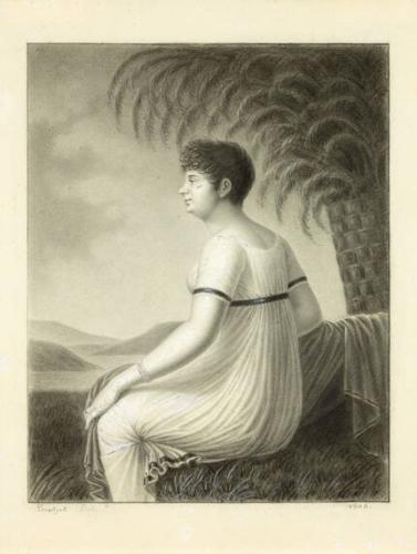 untitled (Image of woman seated beneath a tree)