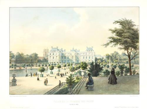 Palace of the Chamber of Peers | View Taken from the Garden