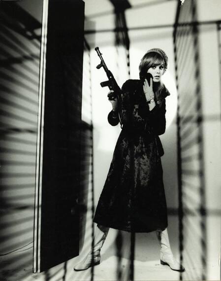 untitled (model with machine gun)