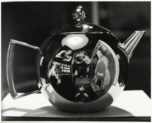 Self Portrait - Reflection in Silver Tea Pot, Sydney