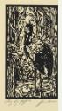 Crane (left section of triptych)