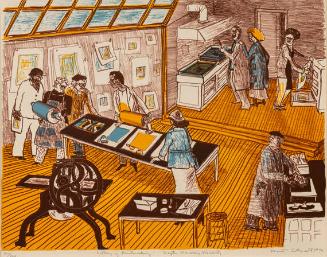 History of Printmaking: Hayter Discovers Viscosity