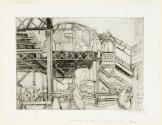 Demolition Of Sixth Avenue "L" At 14Th Street