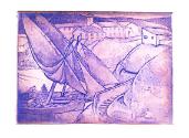 El Castell, Minorca [discrepant title], Boats at Villa Carlos, Minorca