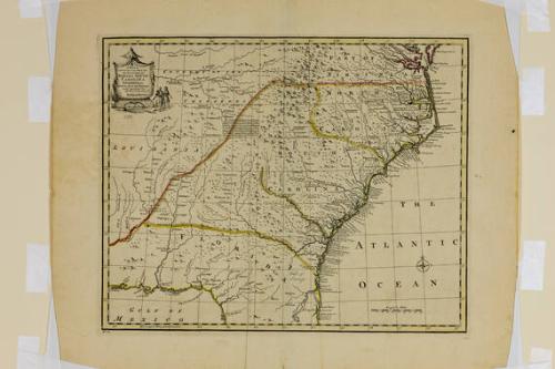 A New and Accurate Map of the Provinces of North & South Carolina, Georgia, &c.