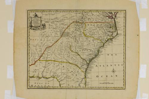 A New and Accurate Map of the Provinces of North & South Carolina, Georgia, &c.