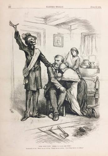 Home, Sweet Home! There's No Place Like Home! (from Harper's Weekly June 22, 1878)