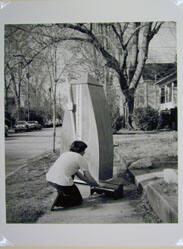 Untitled (Julian Koster with metronome and miniature pinao), Grady Street, Athens