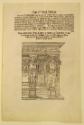Illustration from the "First Book of Vitruvius" of ten books on architecture by Vitruvius