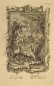 The Fifth Day God Created The Earth, a book page from Physica Sacra, also known as the Engraved Illustrated Bible, by Johann Jakob Scheuchzer