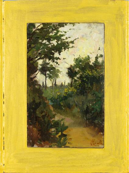 untitled (Wooded pathway)