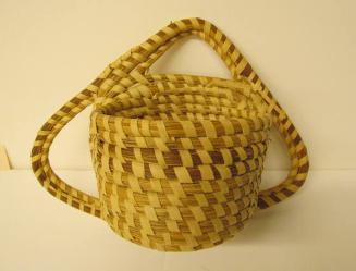 Hanging Gullah coil basket