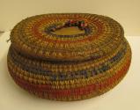 Pine Straw Basket with Lid