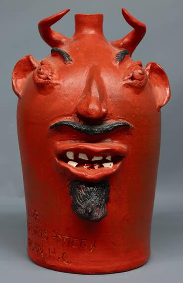 Devil Face Jug
