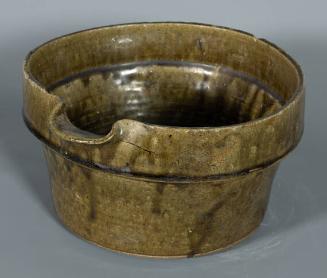 Flower Pot Pitcher or Clabber Bowl or Cream Riser