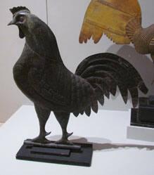 Cock weathervane