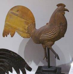 Cock weathervane